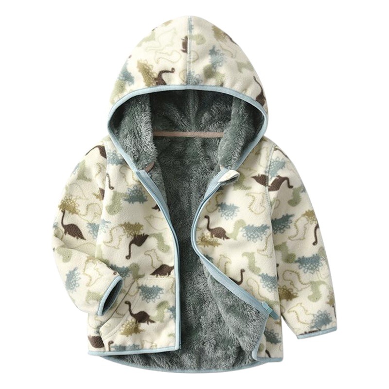 [Reabastecimiento a largo plazo] sombrero de bebé para hombres y mujeres chaqueta de lana polar gruesa forrada de lana para niños entrega de una pieza transfronteriza