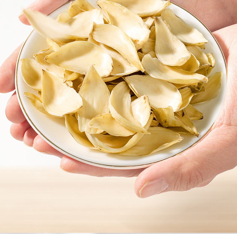 Dried Lily Bulb Bai He 百合 100g Gansu Edible Herb for Tea Soup and Congee overview