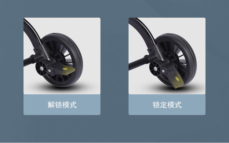 一代可坐不可躺款溜娃+360度旋转座椅