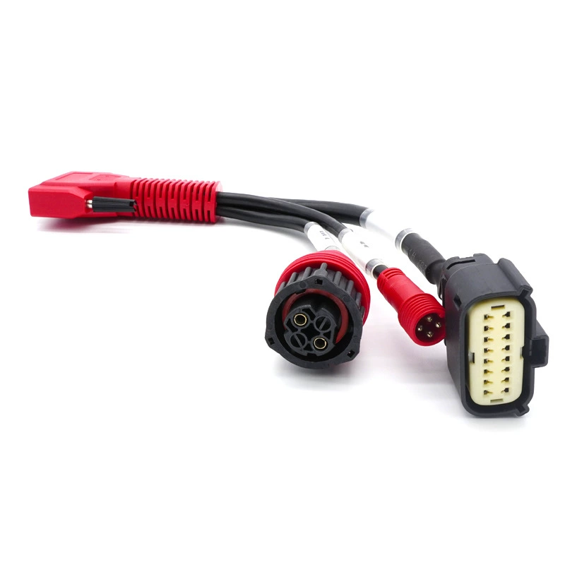 Жгут проводов для диагностики автомобиля Автомобильный разъем конвейер 16P Гидравлический уретин насос диагностический устройство для обнаружения автомобиля провода