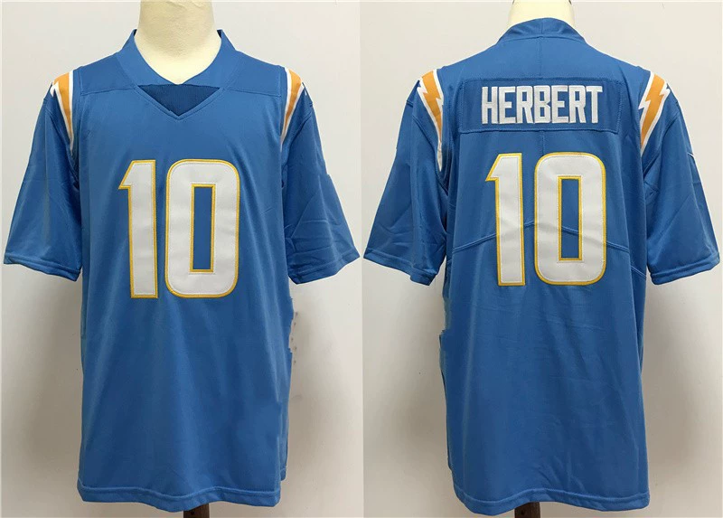 Джерси NFL команды Lightning San Diego Chargers, официальный стиль