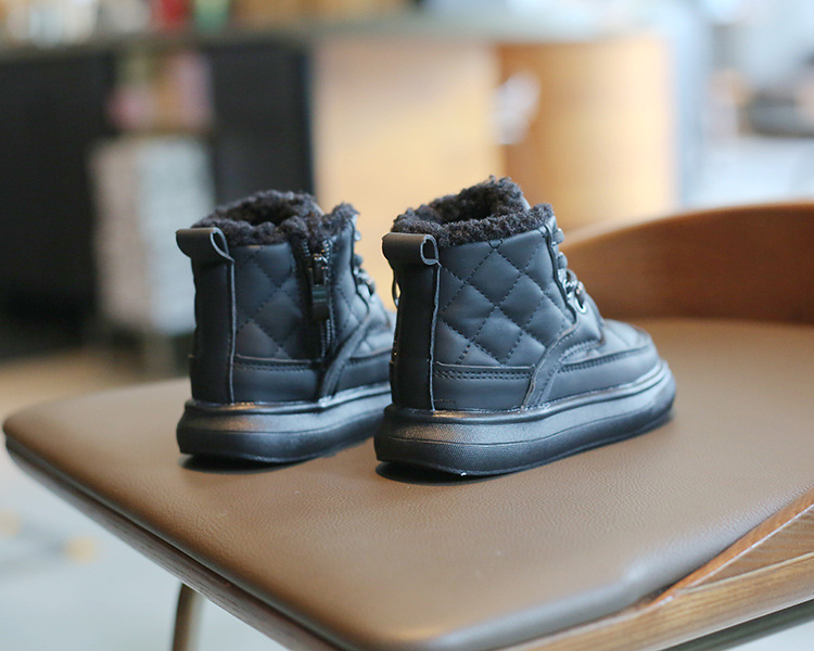 Winter Kinder Schneestiefel Für Jungen Und Mädchen Gefüttert_voghion.com