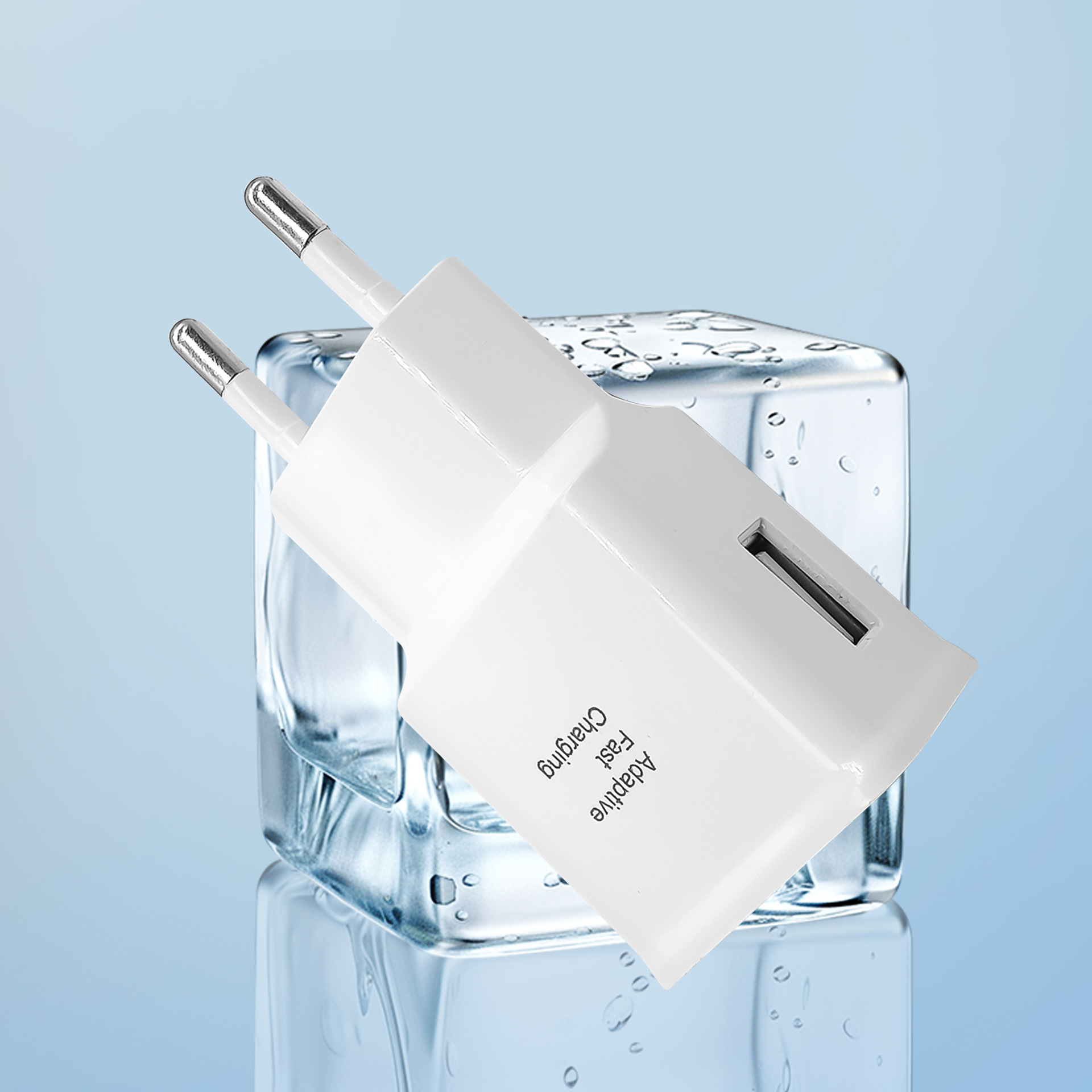 S8 carga rápida cargador adecuado para Samsung S6/S8/S9/10 carga rápida cabeza QC3.0 enchufe de corriente europea y americana