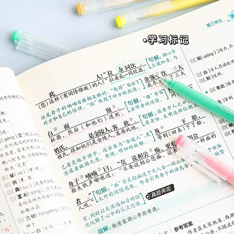 ブルーフルーツハンドブックペンセット大容量ハンドブックハイライトペン落書き着色絵画蛍光マーカーペンゲルペン|undefined