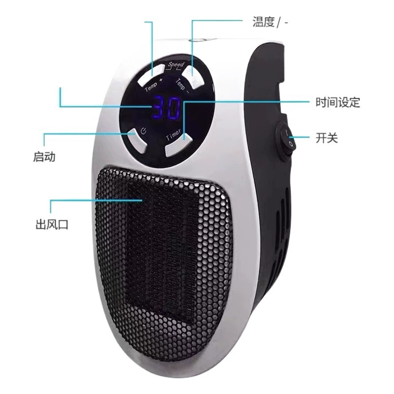 Удобный обогреватель Мини обогреватель Бытовой маленький обогреватель Настольный офисный Многофункциональный обогреватель