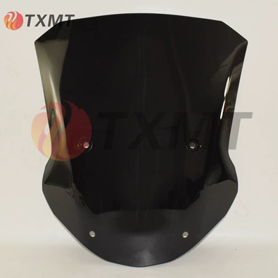 Suitable for Bmw S1000Xr 20-24 Years Modified Motorcycle Front Windshield Windshield Windshield Guide (Motorcycle front windshield) - smoked-black
