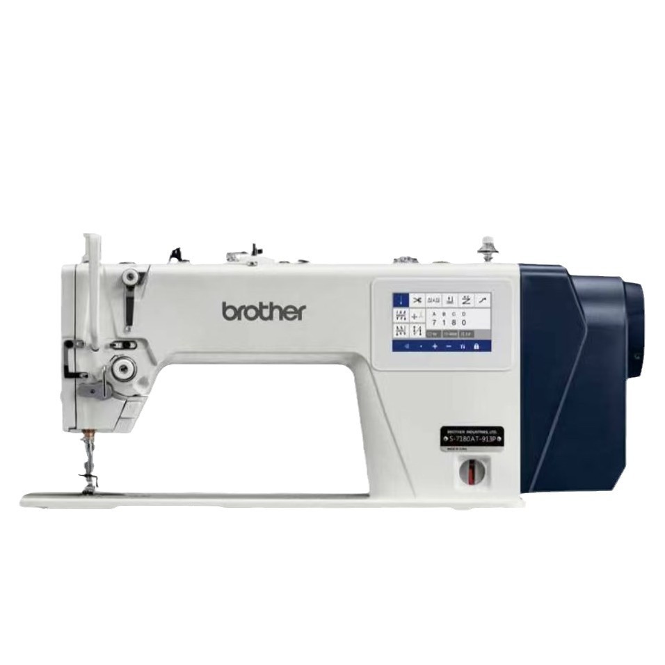 Al por mayor nuevos hermanos japoneses de alta velocidad cuatro automáticos de un solo paso computadora máquina de coser plana máquina de coser industrial fabricantes