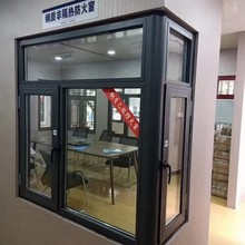 甲级钢制防火窗消防乙级开启钢制厂家窗耐火钢制推拉工程窗推拉窗