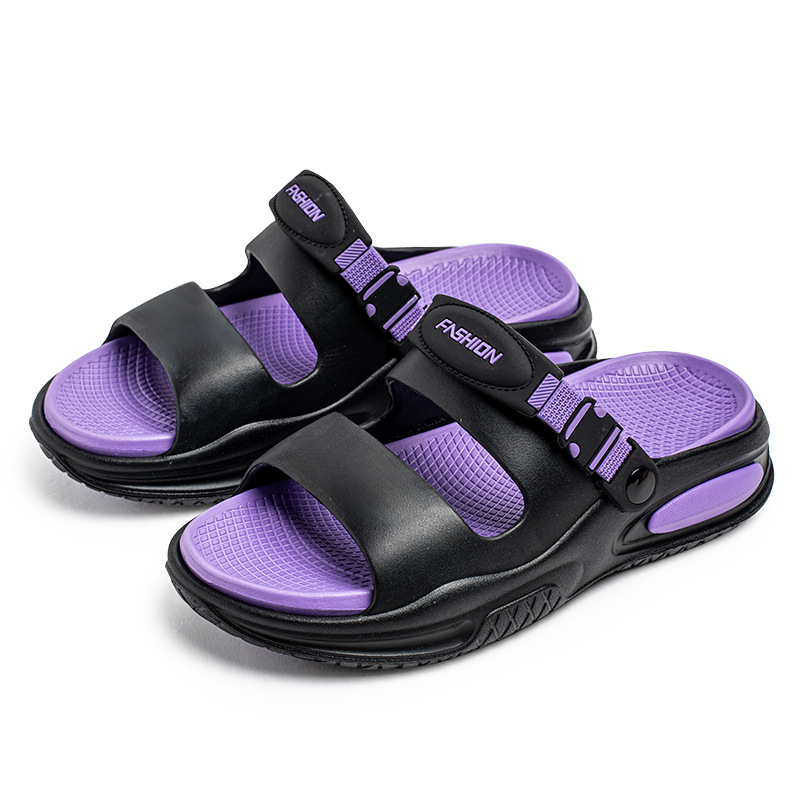 Zapatos de hombre verano nuevo estilo sandalias de tendencia para hombres con un zapato, sandalias y zapatillas de dos desgaste, zapatos de playa de ocio deportivo, zapatillas de hombre