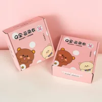 Нижнее белье для девочек Q Bao, два шелковых жилета в твердом переплете 821, двухступенчатый Шелковый жилет с запахом на груди для девочек, развивающий бюстгальтер