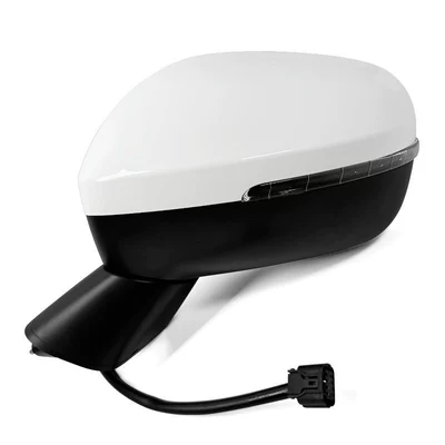 Suitable for Gac Trumpchi Gs4 Rearview Mirror 15 16 17 Model Year Gs4 Left and Right Exterior Rearview Mirror Assembly (Rear mirror/rearview mirror assembly) - trumpchi-gs4-2015-2017-models-5-line-ivory-white-drivers-side