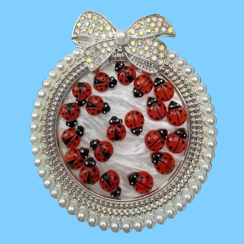 仿真七星瓢虫树脂饰品配件文具玩具服饰工艺品小配饰_10.pn