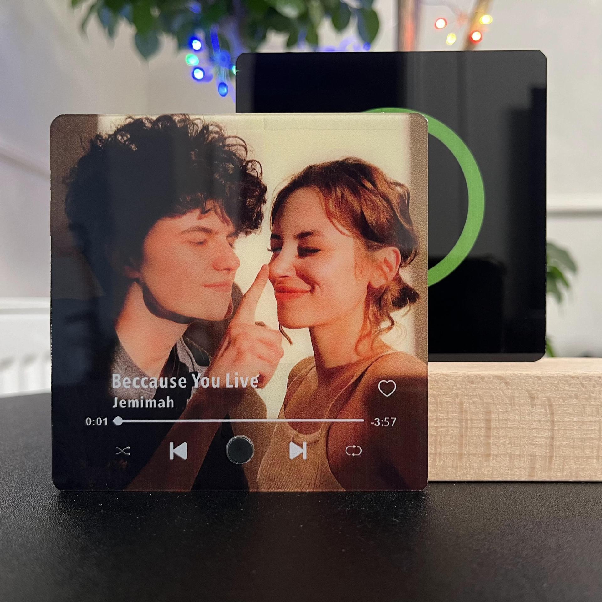 Fabricación de un refrigerador con cajas de música Bluetooth Customized Music Fridge Magnet Regalos transfronterizos