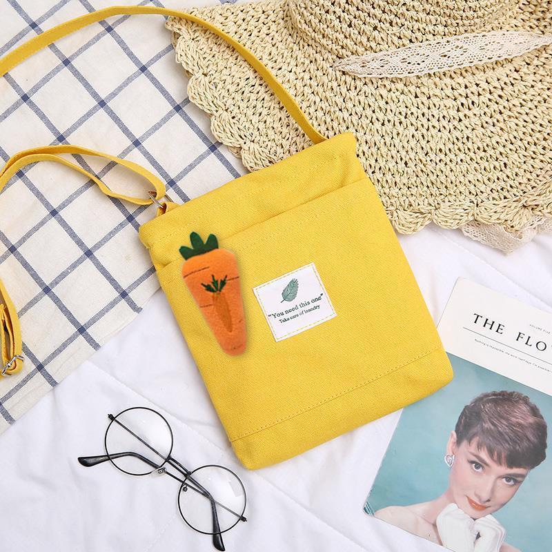 노란 무 펜던트