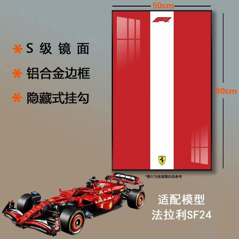 厚さ3.5CMの最新製品は、レゴ壁掛けビルディングブロックディスプレイフォトフレーム、メルセデスベンツAMGポルシェ吊り下げ額縁と互換性があります。