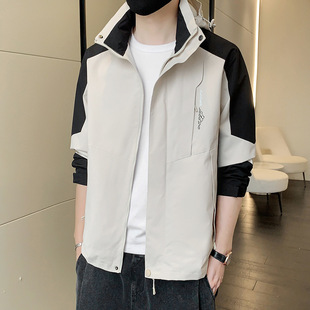 Men's Spring and Autumn Outdoor Sports Single Jacket for Men Couple's Single Layer Thin Mountaineering Jacket for Men and Women