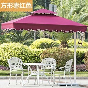 Wrench umbrella Roman banana umbrella outdoor courtyard umbrella booth beach terrace balcony Park stall
