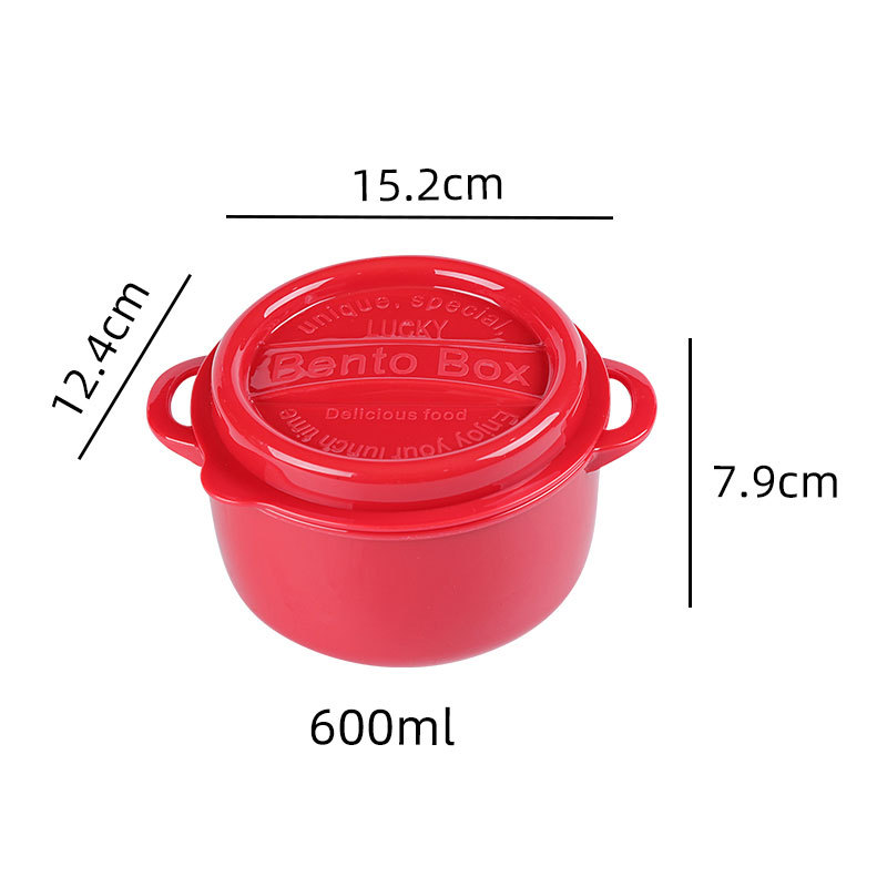 Caja de almuerzo rectangular caja de almuerzo de calefacción por microondas al por mayor trabajador de oficina estudiante niños cantina japonesa caja de almuerzo