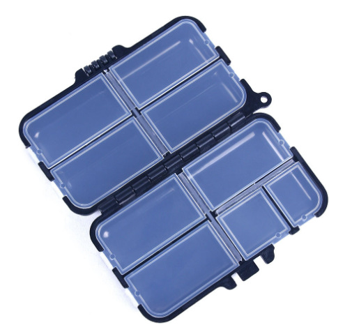 Fake bait storage box-9 grid box-1 piece