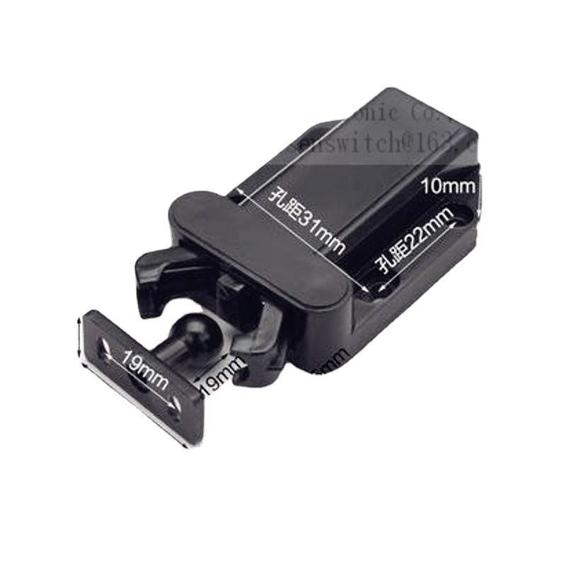 卡扣自锁门扣批发 按压弹扣门锁开关 回弹按压扣门扣开关