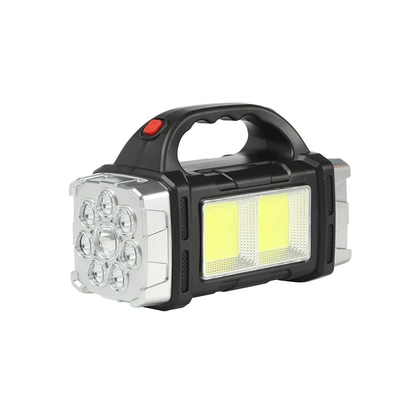UV fənərlər — Searchlight Strong Light Flashlight - 2678-2-silver-trumpet