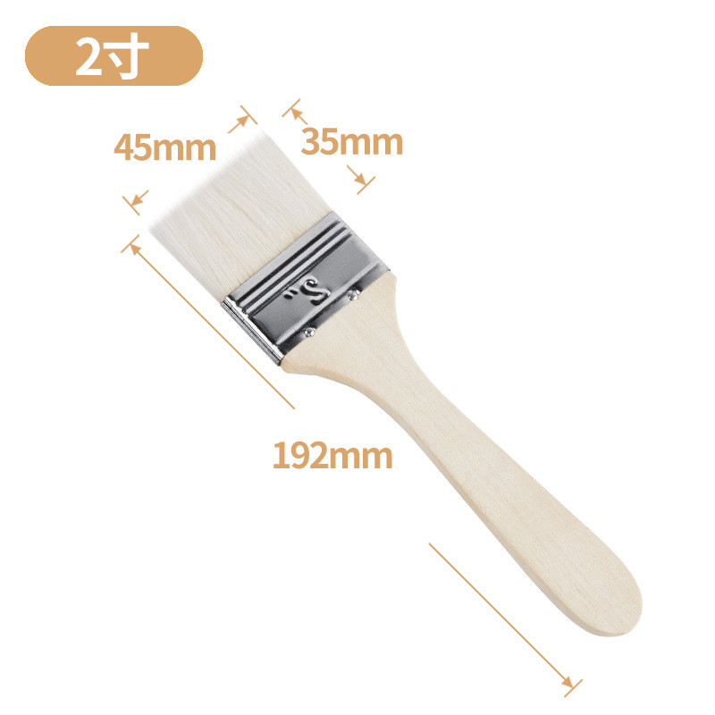 Wool brush; normal 2inch
