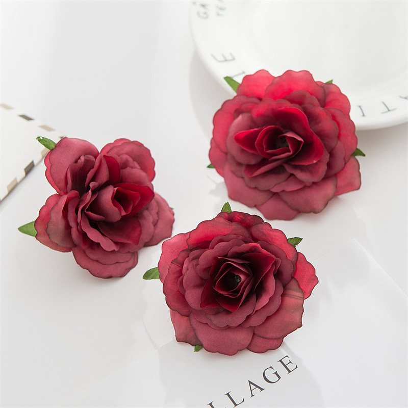 Rosas artificiales para bodas