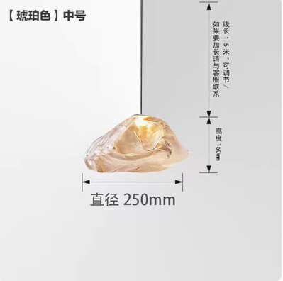 后现代云朵吊灯餐厅酒店复式楼梯灯创意个性吧台装饰云朵玻璃吊灯|undefined