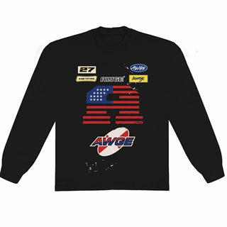 2026 秋冬AWGE 赛车长袖   RACING LONGSLEEVE F/W 2026新款上衣