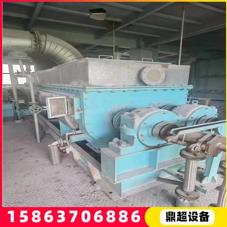 二手干燥设备 52平方桨叶干燥机设备 双轴式空心桨叶干燥机