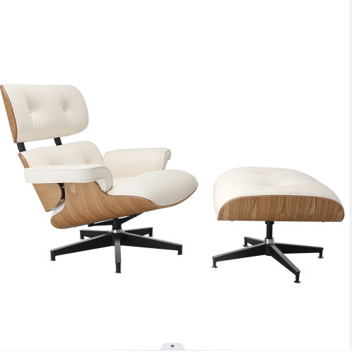 Eames Lounge Chair Single Sofa Chair Balcony Living Room Lounger Sofa Modern Minimalist Office Nap Chair Relaxation Lounge Chair