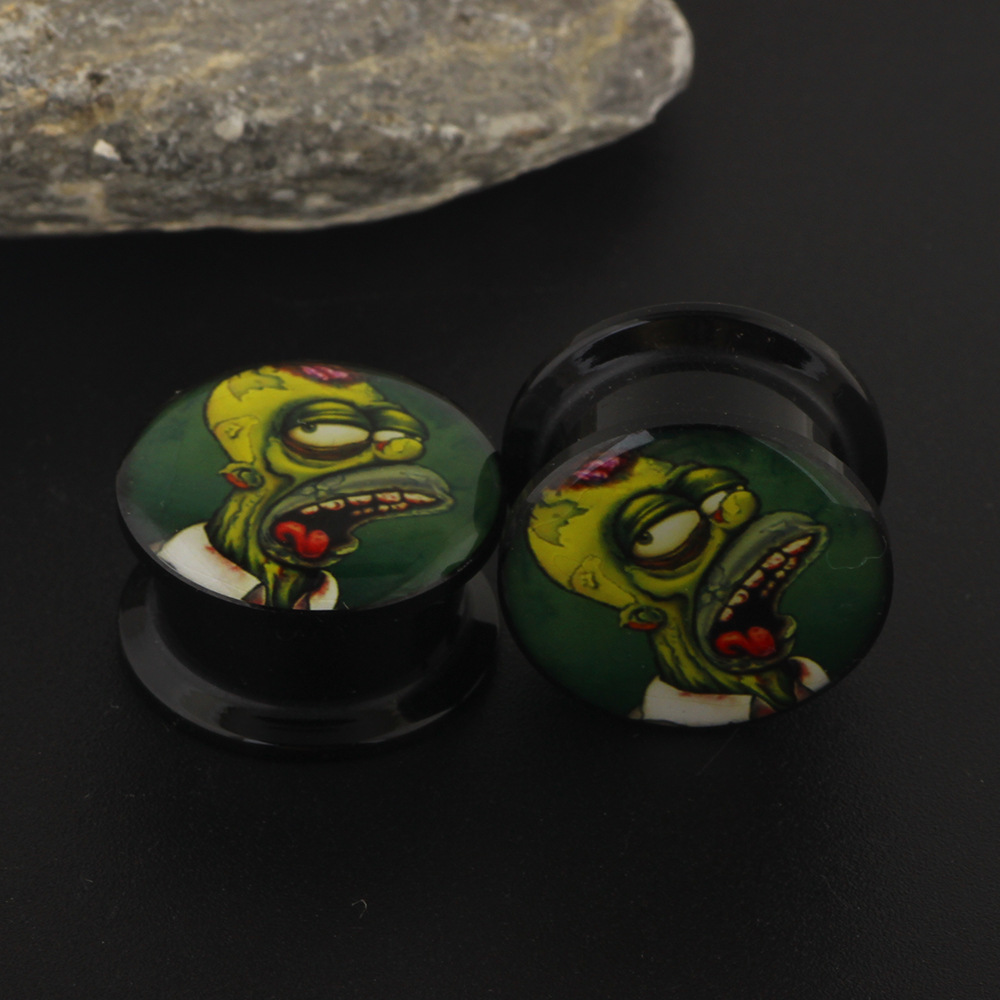 Pointed titanium steel lip stud product view