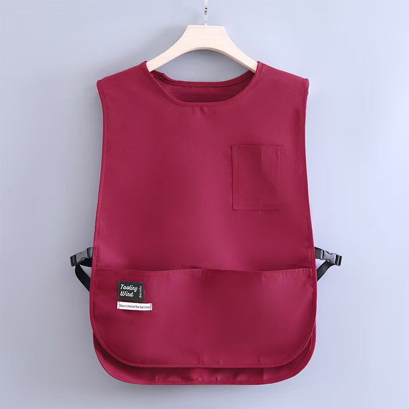 家庭用キッチンエプロン水かけ防止カフェ作業服通気性ベスト|undefined