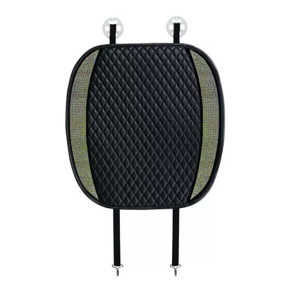 Cushion Leather Diamond-Encrusted Car Seat: Seat cushion, seat cover - colored-diamond-leather-single-piece-front-seat