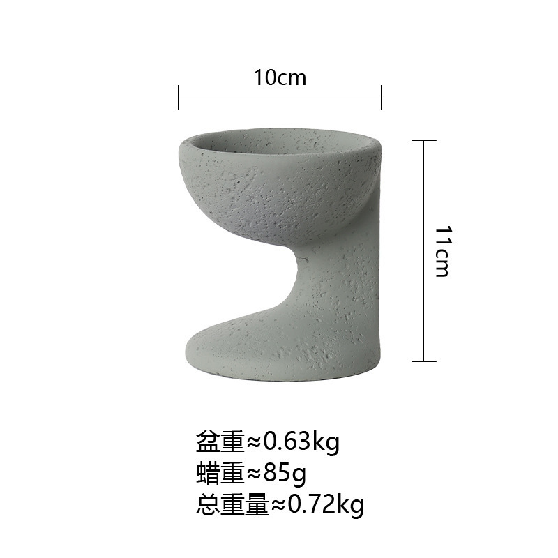 キャンドルカップキャンドル容器空のカップアロマキャンドルカップロマンチックな香りのお土産ギフトメーカー直販クリエイティブセメント|undefined