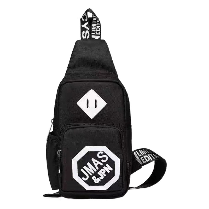 Pikachu Chest Bag Men's Bag Single Shoulder Crossbody Bag Korean Casual Mobile Phone Bag Small Backpack Fashionable Brand 2022 New