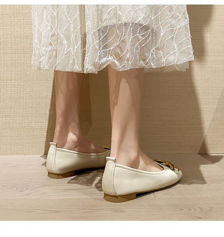 Comfortable Women's Leather Grandma Shoes Flat Casual Shoes_voghion.com
