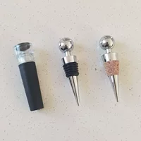 Силиконовая пробка для красного вина DIY вакуумная пробка из цинкового сплава капельного клея свежее красное вино пробка из алюминиевого сплава круглая пробка для бутылок