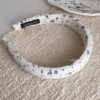 Blue and white porcelain hoop