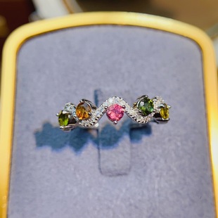 �羳������Ȼ�̭t��ָ925��ָ�p��С��3*3mm���Ů���S���l