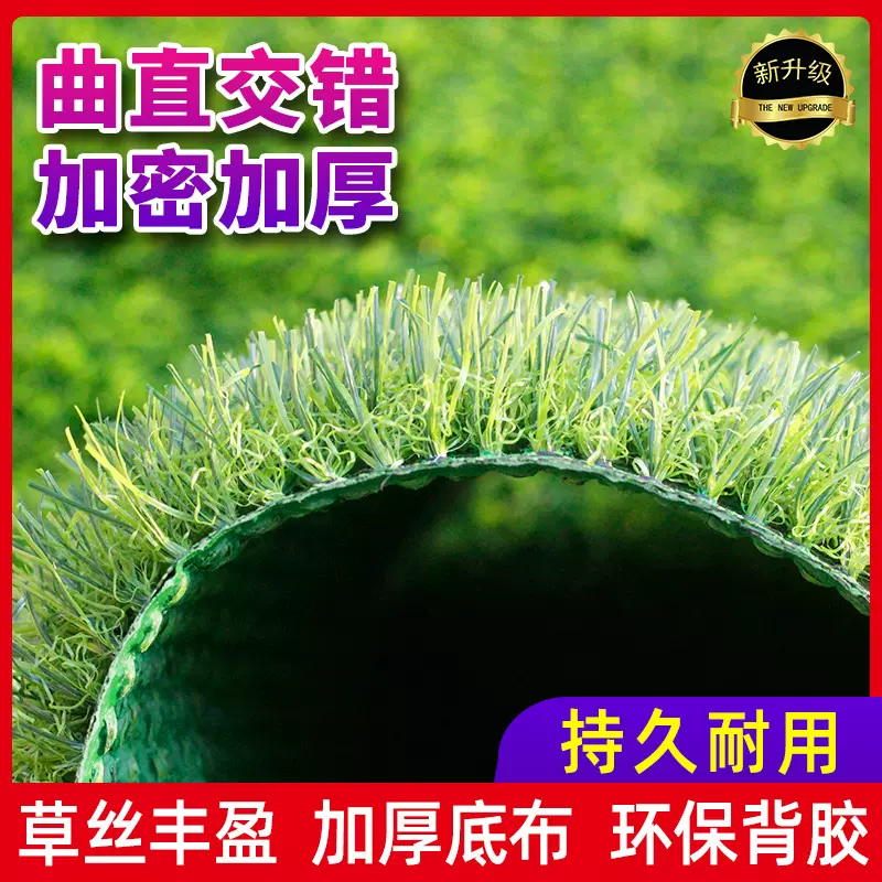 仿真草坪幼儿园户外工程围挡楼顶绿草皮足球场学校假草坪人造草坪