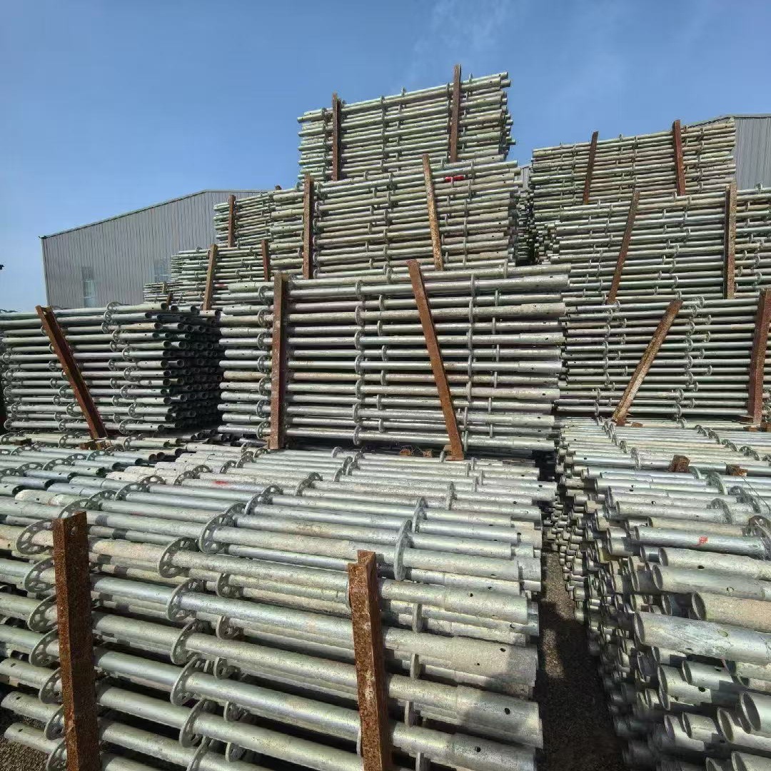 二手旧盘扣式脚手架建筑工程用二手盘扣脚手架质量好价格低盘扣架