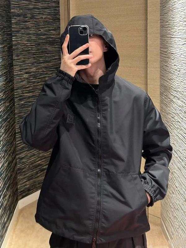 天井品質 25SS トレンドブランド 新品 V ホーム 両面老眼ジャカード 防風ジャケット 男女同型ジャケット トレンド|undefined