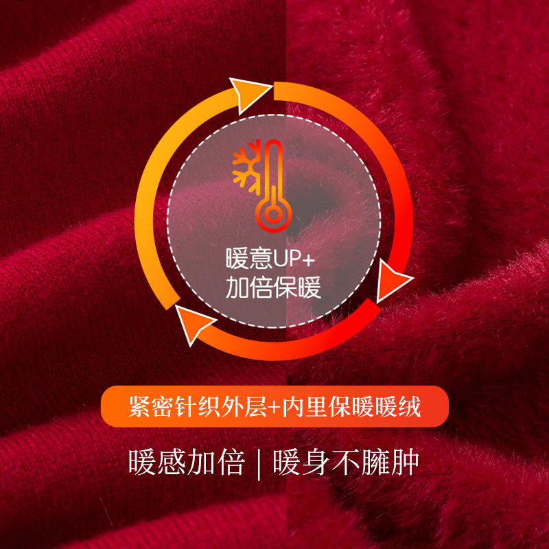 奶奶装秋冬装外套女新款针织衫老太太绣花开衫妈妈装加绒加厚毛衣|undefined