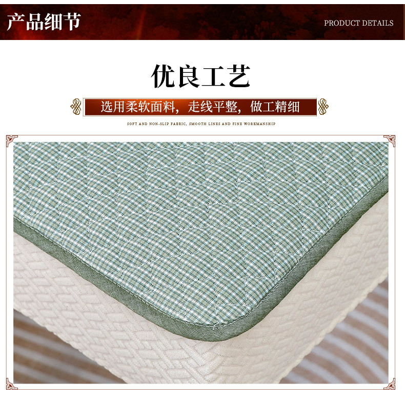 New Dachshund Dog Home Chair Cover Elastic One-Piece Dining Chair Slipcover Seat Pad Quilted Thickened Non-Slip Integrated Pad