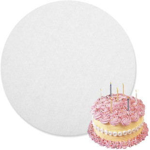 Baking Paper Pad Tray Paper Silicone Oil Paper Round Pizza Cake Baking Tray Chicken Wings Barbecue Air Fryer Paper Pad Oil Absorbing Paper