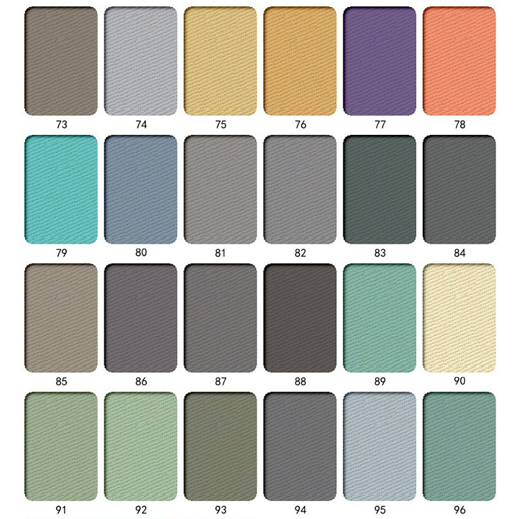 Tejido de alta densidad Twill teñido textil 100% algodón