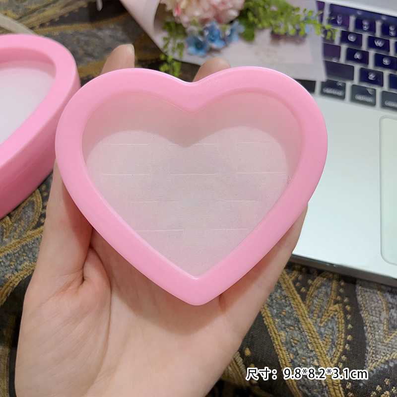 Anillo DE LOS NIÑOS lindo anillo de resina de dibujos animados en caja niña joyería juguete pequeño regalo al por mayor joyería del anillo