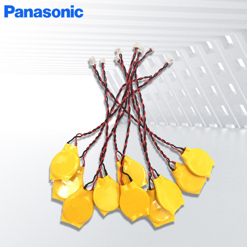Panasonic Panasonic CR1620 3v button battery with line laptop motherboard BIOS with terminal with plug