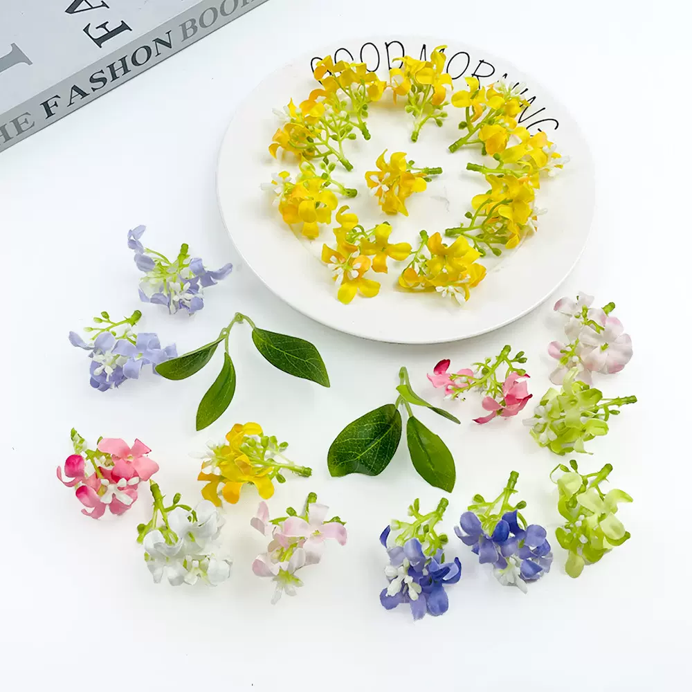 仿真桂花花头 diy千里香假花 簪花头饰材料配件 家居礼盒装饰花艺